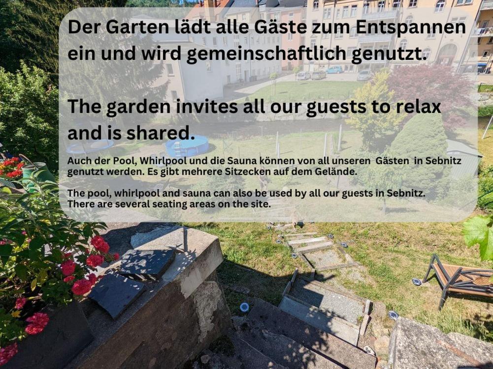 Ut - Urlaubsmagie - Urlaubstraum Mit Whirlpool, Pool & Sauna Sebnitz Exterior photo